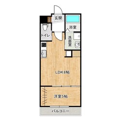 東照宮駅 徒歩10分 3階の物件間取画像